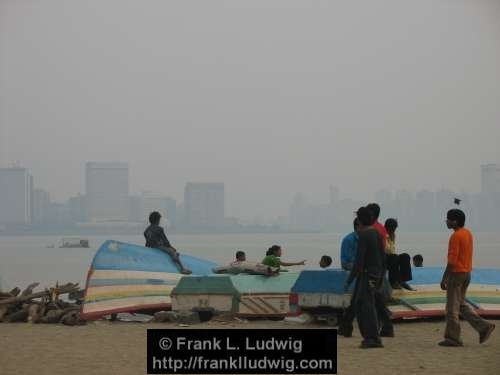 Chowpatty Beach, Bombay, Mumbai, India